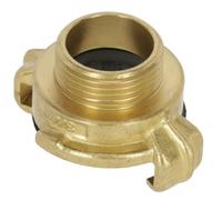 Kerbl Raccordo filettato rapido, Filettatura Esterna 1", Ottone