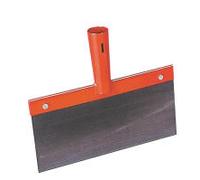 Kerbl Raschietto per stalla - 30 cm con lama in acciaio armonico intercambiabile