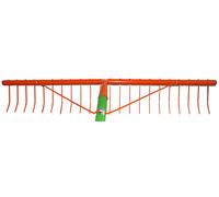 Kerbl Rastrello per fieno a 24 denti largo 85 cm - verniciato - senza manico