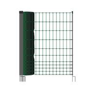 Kerbl Rete per pollame PoultryNet - alta 106 cm, 25 m non elettrificabile, doppia punta, verde