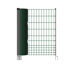 Kerbl Rete per pollame PoultryNet - alta 106 cm, 25 m non elettrificabile, doppia punta, verde