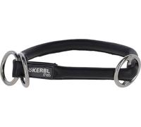 Kerbl Roma Girocollo in Pelle Rotondo, 50 cm, Nero