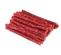Kerbl - Rotoli da masticare di colore rosso, 9-10 mm/12,5 cm, in confezione da 25 pezzi, confezione da 3 (3 x 220 g)