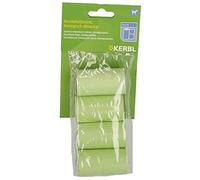 Kerbl Sacchetti per escrementi di cani, 4 x 15 pezzi, in amido di mais