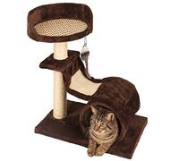 Kerbl Safari Air - Albero per Gatti con setola, 49 x 30 x 61 cm, Colore: Marrone