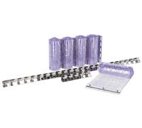 Kerbl Set di tende a strisce per mosche in PVC Tenda a strisce traforata