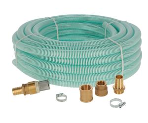 Kerbl Set tubi di aspirazione per pompa da pascolo Compatibile con pompe da pascolo da ¾'' e 1''.