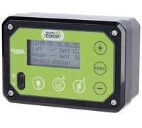 Kerbl SmartCoop 70600 - Controllo a 12 Slot con sensore di Luce Diurna Integrato, alloggiamento in plastica Resistente agli Urti e alla Polvere