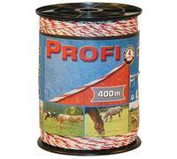 Kerbl Spacco Professionale per recinzioni, 9 x 0,30 Tric, 400 m, Bianco/Rosso