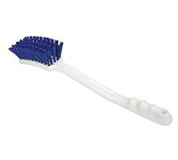 Kerbl Spazzola con Manico Lungo 40 cm, Blu, plastica, Poliestere, Resistente al Calore Fino a 140 °C, Adatta per l'uso in Ambienti igienici (HACCP)