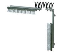 Kerbl Texas - Spazzola per bestiame con manico in legno, 50 cm, colore: Bianco