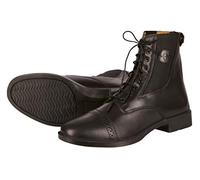 Kerbl, Stivaletti stringati da equitazione, in pelle, Unisex adulto, Nero (Schwarz (schwarz; 19-0303)), 36