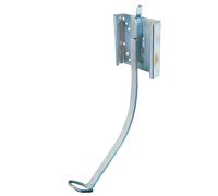 Kerbl Supporto per biberon di mangime concentrato da 4 litri Zincato a caldo