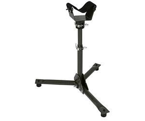 Kerbl Supporto per Zoccoli EcoFlex, Soluzione 2 in 1, Supporto per Zoccoli, Nero, Regolabile in Altezza, Delicato sulla Schiena e sulle Ginocchia, per Cavalli di Varie Taglie