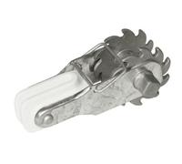 Kerbl - Tendicavo per ruota dentata con isolatore integrato