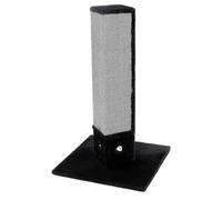 Kerbl - Tiragraffi a 4 Angoli con 3 tappetini Laterali in sisal, Colore: Nero