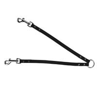 Kerbl Vegas - Giunto per Due Cani, 30 cm/18 mm, Colore: Nero