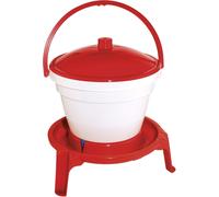 Abbeveratorio serbatoio Rapid Clean in Pvc 24Lt con piedi appoggio per pollome