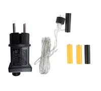 KERDEJAR EU Plug AA AAA Battery Eliminator Sostituisci 2X 3X AA AAA Battery Power Supply Cable for Radio Holiday LED Light Electric Toy