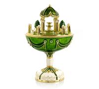 Keren Kopal Garden Egg edizione limitata Trinket Box Cristalli austriaci deco...