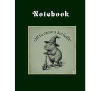 Kerfuffle Notebook: 150 Page Funny Writing Journal for Notes, Ideas and Daily Thoughts: Large 8.5 x 11 Creative Notebook for School, Office and Personal Use