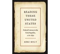 Keri Holt Reading These United States (Tascabile)