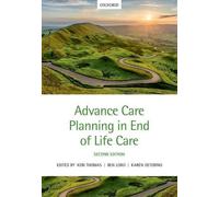 Keri Thomas Advance Care Planning in End of Life Care (Tascabile)