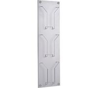 Kerkmann 1 Porta brochure da parete ARTLINE A4, Metallo, acciaio, argento