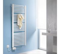 Kermi Basic-E termoarredo, funzionamento puramente elettrico, E0E101500452IXK, Basic-E; Basic bianco [Radiatori > Termoarredo]