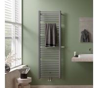 Kermi Basic-Plus termoarredo, funzionamento ad acqua calda o misto, E0V1M150060WRXK, Basic-Plus; Basic argento lucido metallico [Radiatori > Termoarredo]