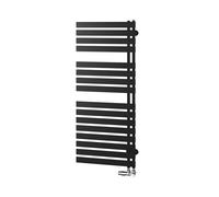 Kermi Credo Half flat termoarredo, funzionamento ad acqua calda o misto, EAN1A180060ARXK, Credo Half flat; Credo nero opaco [Radiatori > Termoarredo]