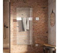 Kermi Credo Half round-E termoarredo, funzionamento puramente elettrico, E1E1A1400602S2K, Credo Half round-E; Credo Half round; Credo bianco [Radiatori > Termoarredo]