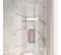 Kermi Credo Half round-E termoarredo, funzionamento puramente elettrico, E1E1A1800452J2K, Credo Half round-E; Credo Half round; Credo bianco [Radiatori > Termoarredo]