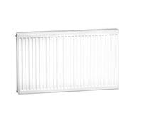 KERMI FTV120600901R1K Radiatore X2 Profil-V Tipo 12 Altezza 600x64x900 Bianco, 10 bar, Valvola Destra, con Coperture