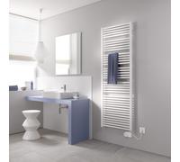 Kermi Geneo quadris-E termoarredo, funzionamento puramente elettrico, GQE100800452JXK, Geneo quadris-E; Geneo quadris bianco [Radiatori > Termoarredo]