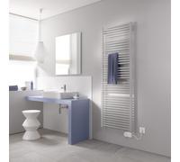 Kermi Geneo quadris-E termoarredo, funzionamento puramente elettrico, GQE10120090WJXK, Geneo quadris-E; Geneo quadris argento lucido metallico [Radiatori > Termoarredo]