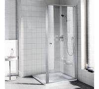 Kermi Ibiza 2000 anta a battente, per nicchia, per anta fissa laterale, I2STW100181AK, I2STW Ibiza 2000 [Box Doccia > Porte girevoli]