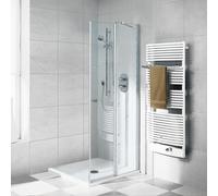 Kermi Ibiza 2000 anta basculante, con lato fisso, per ingresso ad angolo, I2EOR080181PK, I2EOR Ibiza 2000 [Box Doccia > Porte a battente]