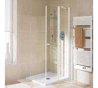 Kermi Ibiza 2000 anta basculante, con lato fisso, per ingresso ad angolo, I2EOR100202PK, I2EOR Ibiza 2000 [Box Doccia > Porte a battente]