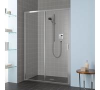 Kermi Liga anta scorrevole, con lato fisso, per nicchia, per anta fissa laterale, LIG2L115201AK, LIG2L Liga [Box Doccia > Porte Scorrevoli]