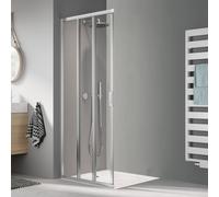 Kermi Liga porta scorrevole, con ingresso ad angolo, LIE3L090181PK, LIE3L Liga [Box Doccia > Porte Scorrevoli]