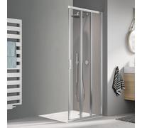 Kermi Liga porta scorrevole, con ingresso ad angolo, LIE3R110181PK, LIE3R Liga [Box Doccia > Porte Scorrevoli]