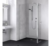 Kermi Liga walk in, con elemento basculante, LIT1L093201AK, LIT1L Liga [Box Doccia > Walk In]