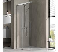 Kermi Nica anta scorrevole, con lato fisso, per ingresso ad angolo, NIC2L12318VPK, NIC2L Nica [Box Doccia > Porte Scorrevoli]