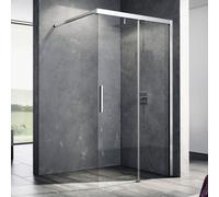 Kermi Nica walk in, con elemento scorrevole, NIJ2R10020VAK, NIJ2R Nica; White Line [Box Doccia > Walk In]
