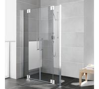 Kermi Pasa XP anta basculante, con lato fisso, per anta fissa laterale, per nicchia, PXPTF12020VAK, PXPTF Pasa XP [Box Doccia > Porte a battente]