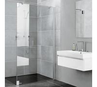 Kermi Pasa XP anta fissa laterale, per anta basculante con anta fissa adiacente, PXTFR080201PK, PXTFR Pasa XP [Box Doccia > Pannelli Laterali]