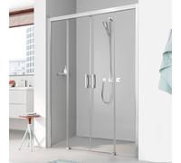 Kermi Pega porta scorrevole, con campo fisso, per nicchia, per pannello laterale, PED4B15018VAK, PED4B Pega [Box Doccia > Porte Scorrevoli]