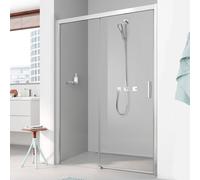Kermi Pega porta scorrevole, con campo fisso, per pannello laterale, per nicchia, PED2L10318VAK, PED2L Pega [Box Doccia > Porte Scorrevoli]