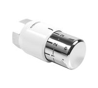 Kermi Testa Del Termostato Cromo Bianco